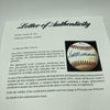 Ted Williams & Carl Yastrzemski Signed Vintage American League Baseball PSA DNA