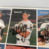 1988 Mother's Cookies Oakland A's Team Signed Uncut Sheet Mark Mcgwire JSA COA