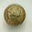 1937 Detroit Tigers Team Signed American League Baseball Hank Greenberg JSA COA