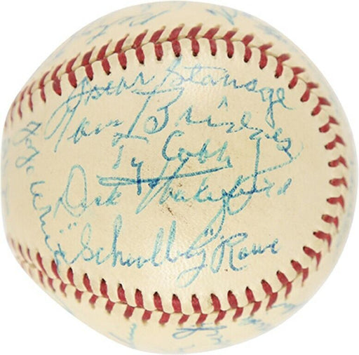 The Finest Ty Cobb Hank Greenberg Detroit Tigers Legends Signed Baseball PSA DNA