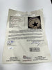 Tom Landry & Roger Staubach Dual-Signed Dallas Cowboys Mini-Helmet - JSA COA