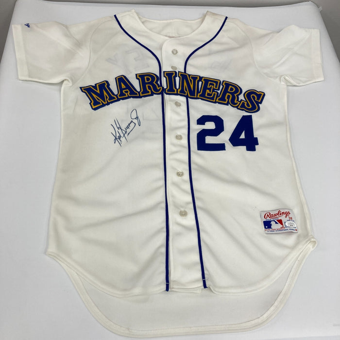 Ken Griffey Jr. Rookie Signed 1989 Seattle Mariners Rawlings Jersey JSA COA
