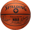 Michael Jordan 1990-91 Chicago Bulls NBA Champs Team Signed Basketball PSA DNA