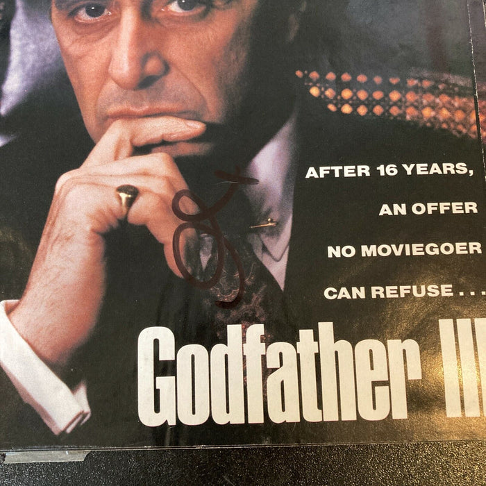 Al Pacino Signed Autographed Godfather Movie Life Magazine With JSA COA