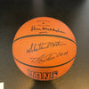 1952 Los Angeles Lakers NBA Champs Team Signed Spalding NBA Basketball JSA COA