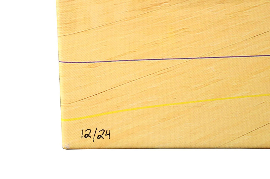 Beautiful Kobe Bryant Signed 2010 NBA Finals Game 7 20x38 Canvas Photo PSA DNA