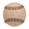 Nellie Fox Pre Rookie 1948 Lincoln Athletics Team Signed Baseball PSA DNA COA