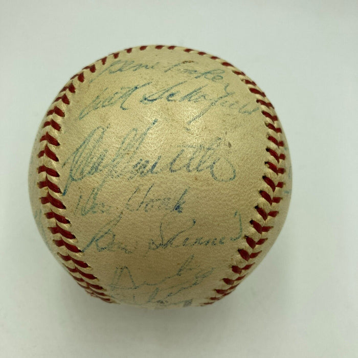 Roberto Clemente 1960 Pittsburgh Pirates WS Champs Team Signed Baseball JSA COA