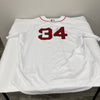David Ortiz Signed 2005 Game Issued Russell Boston Red Sox Jersey JSA COA