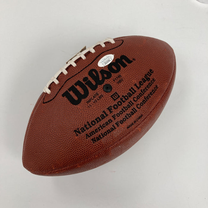 Jerome Bettis Signed Autographed Wilson NFL Football JSA COA