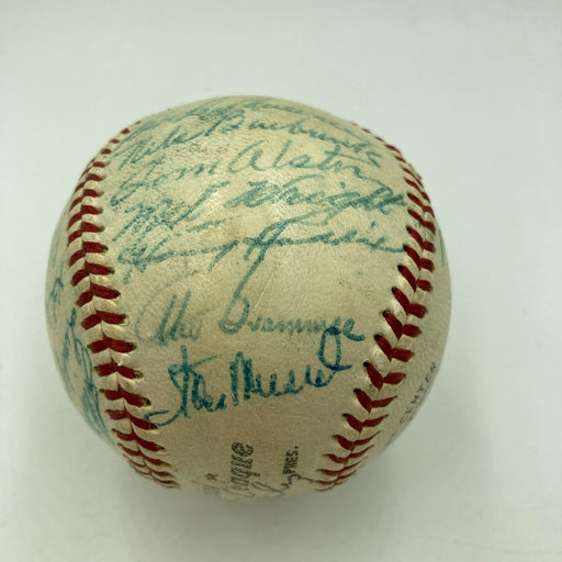 1955 St. Louis Cardinals Team Signed National League Baseball PSA DNA COA
