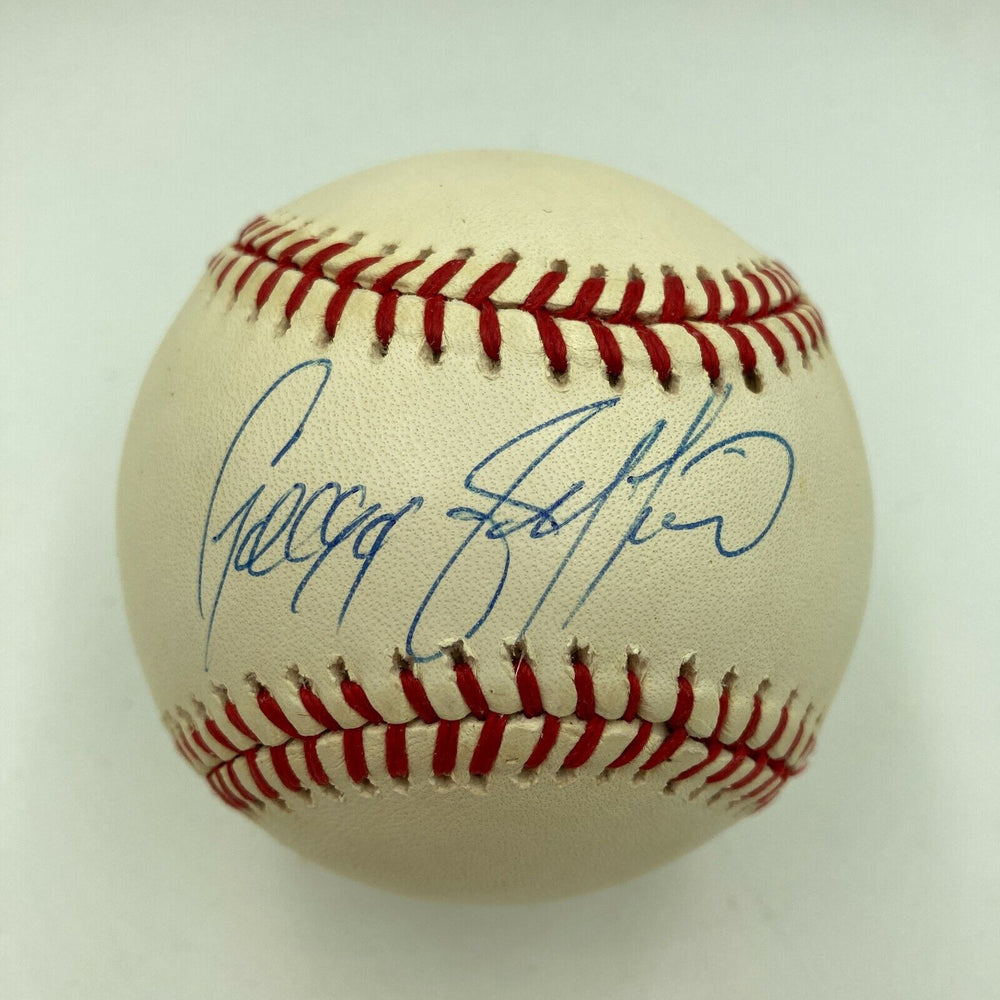Gregg Jefferies Signed Autographed National League Baseball