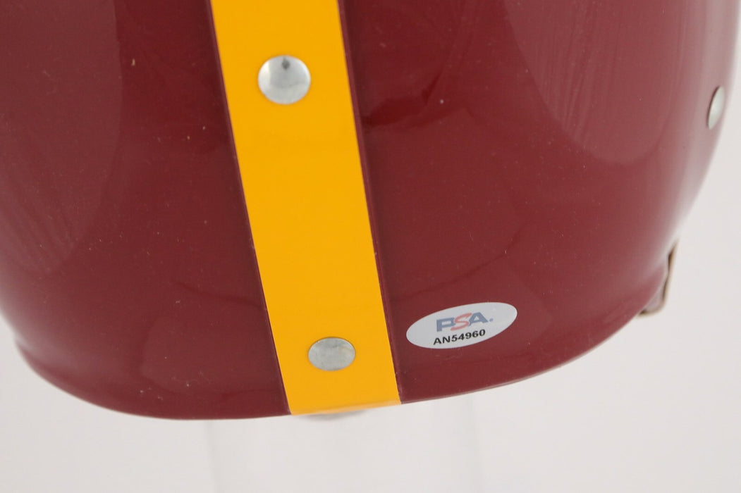 Frank Gifford Signed "1948-51, All-American 1957" Full Size USC Helmet PSA DNA