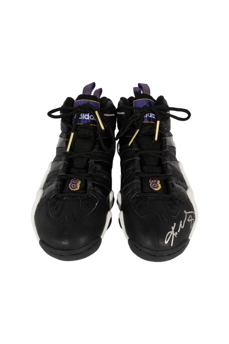 Kobe Bryant Signed 1997 Rookie-Era Adidas Crazy 8 Game Model Sneakers Shoes PSA