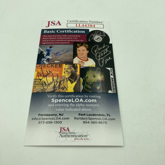 Joey Lawrence Signed Autographed Baseball With JSA COA