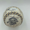 Derek Jeter Mariano Rivera 2002 All Star Game Team Signed Baseball JSA COA