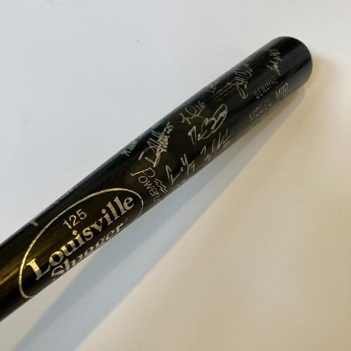 Bryce Harper Manny Machado Pre Rookie 2011 Sal All Star Game Signed Bat JSA COA