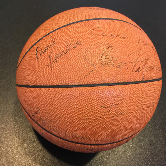 1970's Kansas City Sacramento Kings Team Signed Autographed Basketball