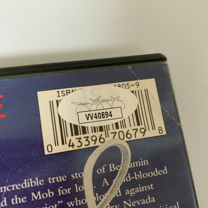 Bugsy Movie Cast Signed DVD Barry Levinson Warren Beatty Elliott Gould JSA COA