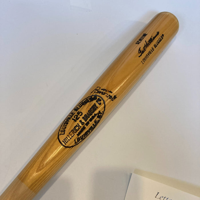 Mint Ted "Theodore Samuel" Williams Full Name Signed Bat JSA COA