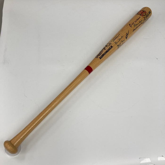 Hall Of Fame Multi Signed Baseball Bat 10 Sigs Beckett COA
