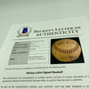 Mickey Lolich Signed Career Win No. 180 Final Out Game Used Baseball Beckett COA