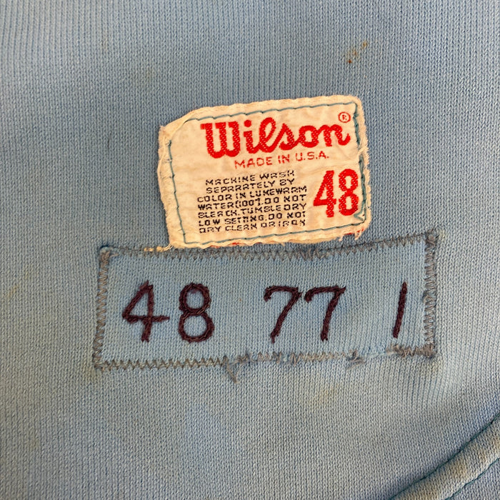 Greg Luzinski 1977 Signed Game Used Philadelphia Phillies Jersey MEARS A9