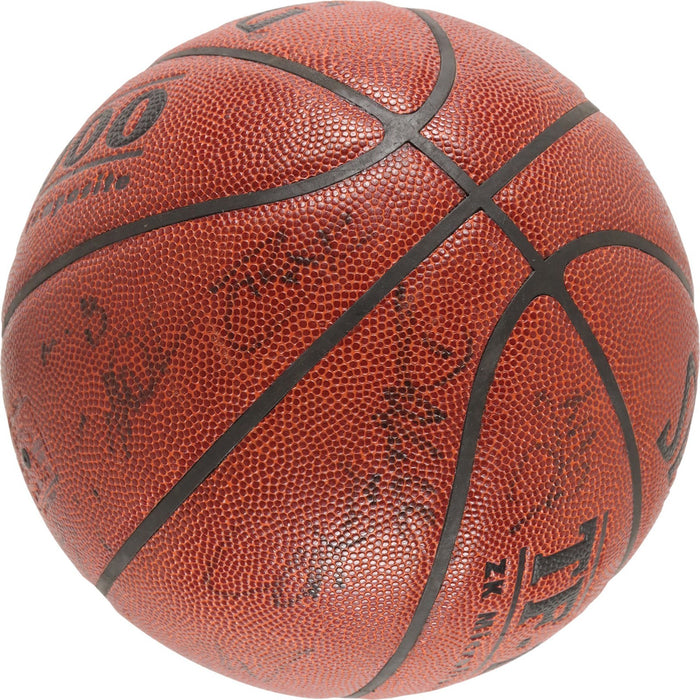 Kobe Bryant & Lebron James 2008 Team USA Signed Basketball Olympics PSA DNA