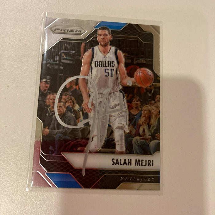 Lot Of (3) Signed Basketball Card Salah Mejri, Wesley Matthews & Desagana Diop