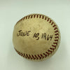 Mickey Lolich Signed Career Win No. 10 Final Out Game Used Baseball Beckett COA