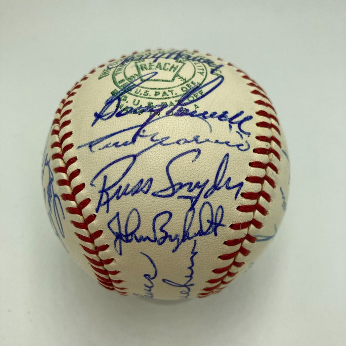 Beautiful 1966-67 Baltimore Orioles Team Signed Baseball JSA COA