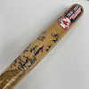 2004 Boston Red Sox World Series Champs Team Signed Baseball Bat JSA COA