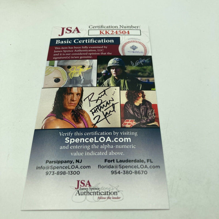 Gene Budig Baseball President Signed American League Baseball JSA COA