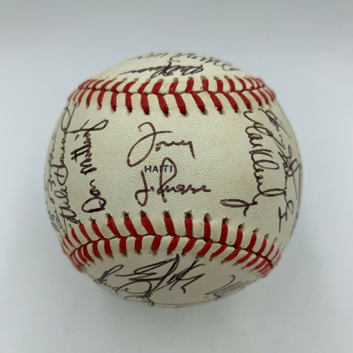 1989 All Star Game Signed Baseball Kirby Puckett Cal Ripken Nolan Ryan JSA COA
