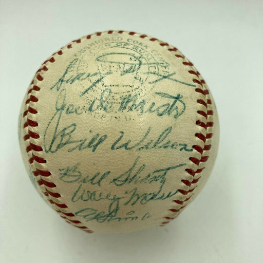 1954 Philadelphia A's Athletics Team Signed American League Baseball JSA COA