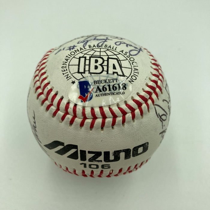 1991 Olympics Team USA Gold Medal Team Signed Baseball With Beckett COA