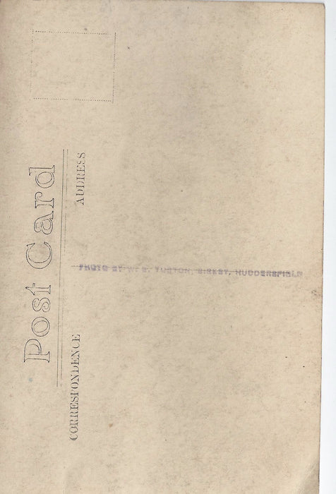 Rare 1920's Original Huddersfield AFC J W Wood Signed Autographed Postcard
