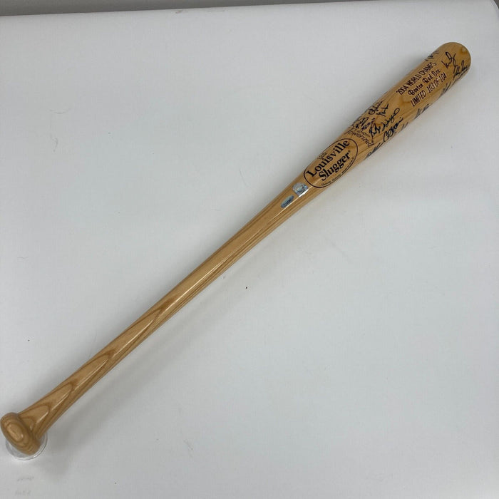 2004 Boston Red Sox World Series Champs Team Signed Baseball Bat PSA DNA Beckett