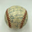 Beautiful 1957 Milwaukee Braves World Series Champs Team Signed Baseball JSA COA