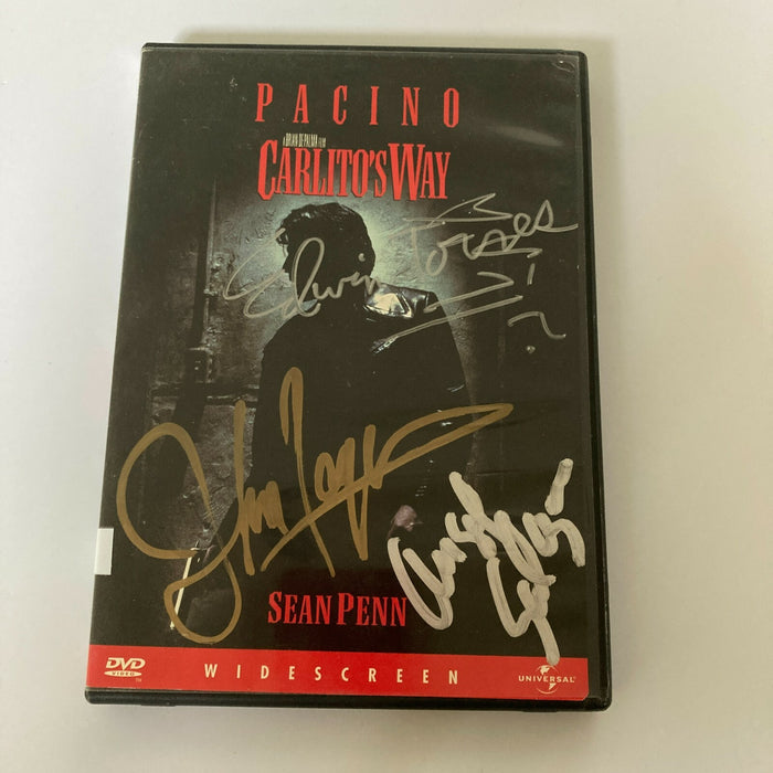 Carlito's Way Cast Signed DVD Movie Leguizamo Mortensen Salazar Torres JSA COA