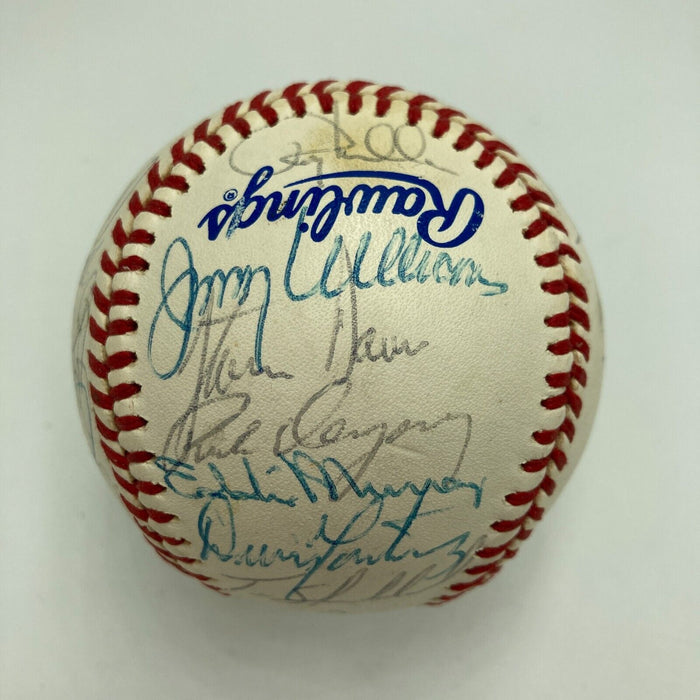 1983 Baltimore Orioles World Series Champs Team Signed W.S. Baseball JSA COA