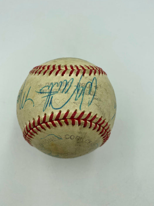 1997 World Series Game 7 Signed Florida Marlins Baseball Owner & Execs JSA COA