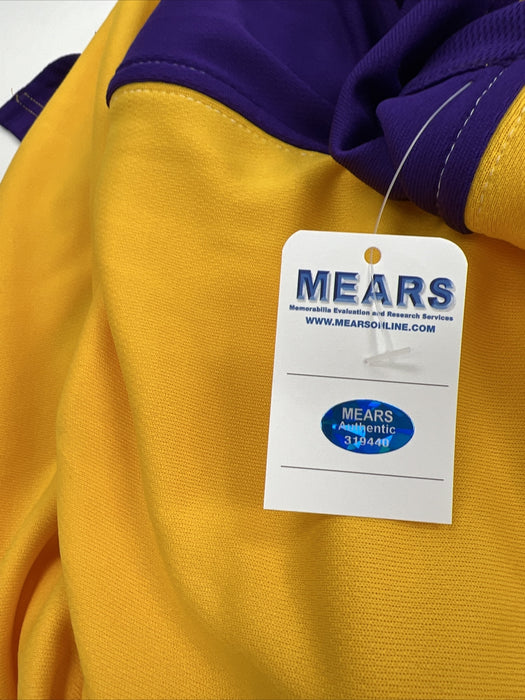 Kobe Bryant Signed Game Used  2007-08 Los Angeles Lakers Jersey Beckett & MEARS