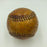 Rare Jack Powell Umpire Single Signed 1939 Game Used Baseball Dec. 1971 JSA COA