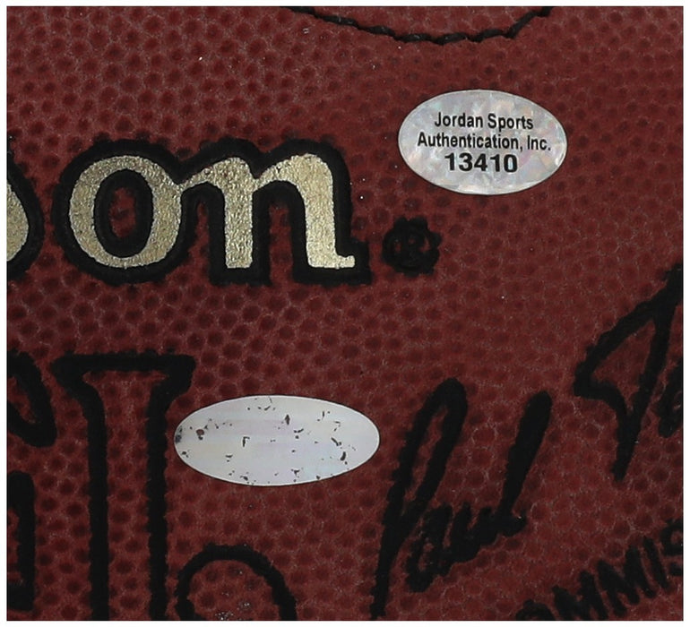 Walter Payton #34 Signed Wilson Official NFL Game Football Beckett COA