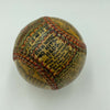 Beautiful Hand Painted George Sosnak Folk Art Baseball Rick Wise 1/1 Signed