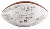 Tom Landry Ray Nitschke Hall Of Fame Multi Signed Football 20 Sigs JSA COA