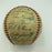 1960 New York Yankees Team Signed Baseball Mickey Mantle & Roger Maris JSA