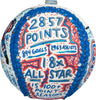 Wayne Gretzky Signed Charles Fazzino Hand Painted Pop Art Baseball JSA Sticker