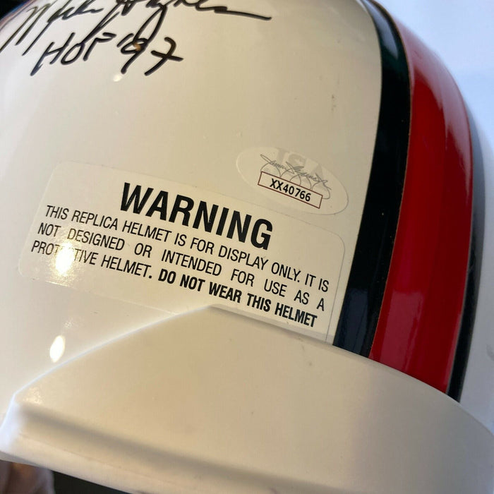 Beautiful Jerome Bettis HOF Multi Signed Full Size Football Helmet 26 Sigs JSA